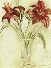Vase of Day Lilies III by Cheri Blum